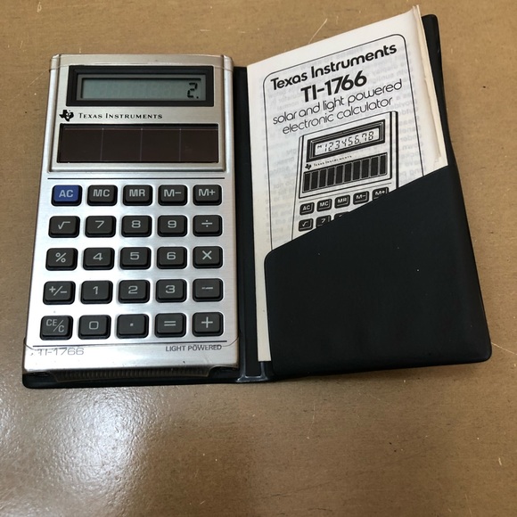 Vintage 1981 Texas Instruments TI-1766 - Picture 2 of 6